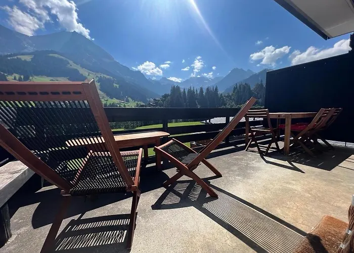 2-zimmer Mit Grossem Balkon Und Bergpanorama - 400m Von Talstation Sillerenbahn Lejlighed Adelboden